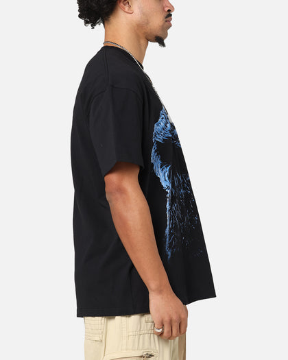 American Thrift X Sesame Street Cookie Monster Grail Heavy T-Shirt Black