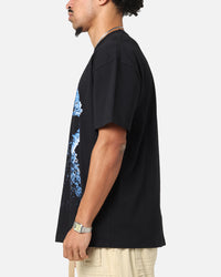 American Thrift X Sesame Street Cookie Monster Grail Heavy T-Shirt Black