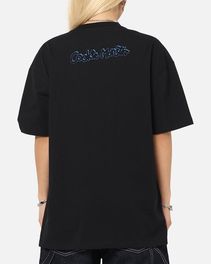 American Thrift X Sesame Street Cookie Monster Grail Heavy T-Shirt Black