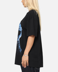 American Thrift X Sesame Street Cookie Monster Grail Heavy T-Shirt Black