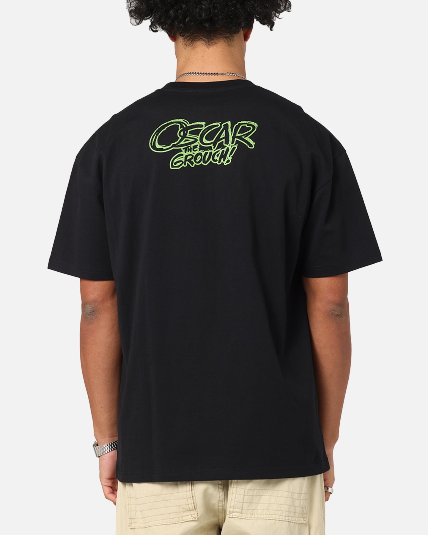 American Thrift X Sesame Street Oscar The Grouch Grail Heavy T