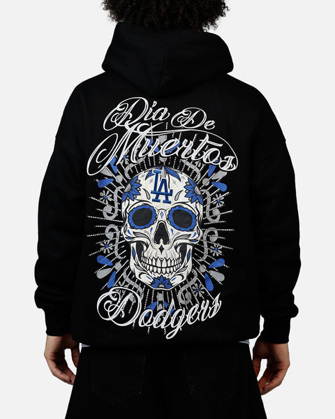 Pro Standard Los Angeles Dodgers Eternal Skull Hoodie Black/Blue