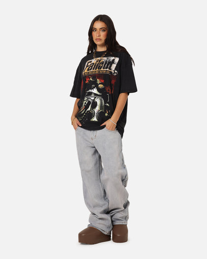 73Studio X Fallout '97 Fallout Vintage T-Shirt Black Acidwash