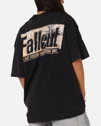 73Studio X Fallout '97 Fallout Vintage T-Shirt Black Acidwash