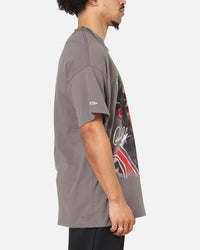 Mitchell & Ness Chicago Bulls Dennis Rodman Big Head T-Shirt Charcoal Grey