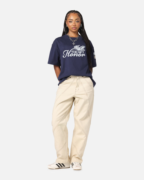 Honor The Gift Auto Club Boxy T-Shirt Navy