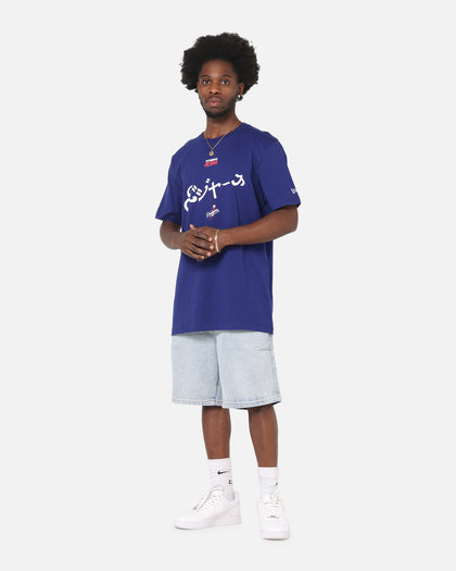 New Era Los Angeles Dodgers 'Hyperfly Katakana x MLB' T-Shirt Dark Blue