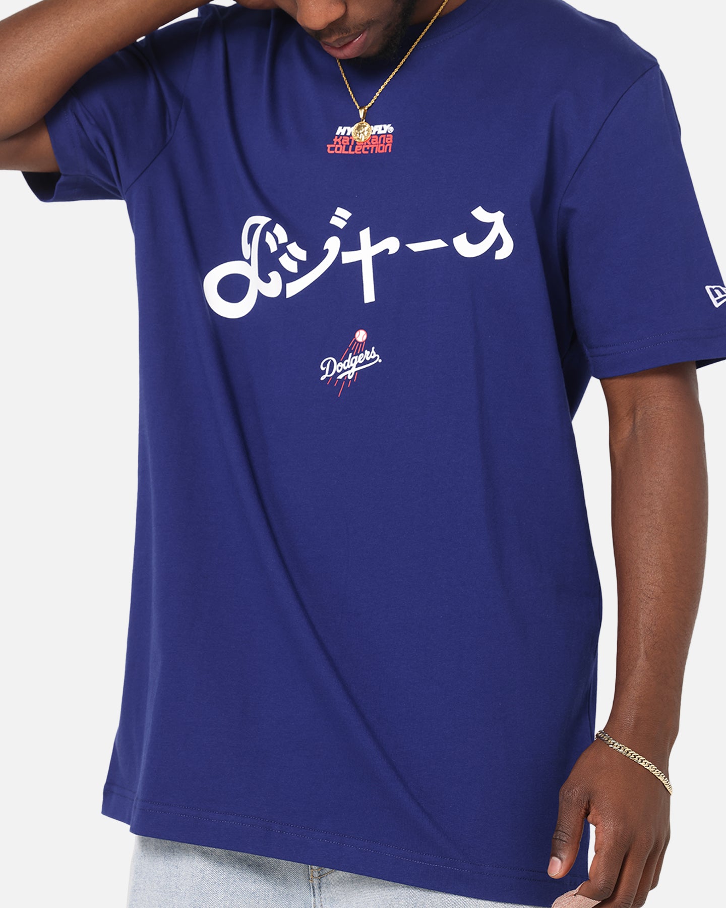 New Era Los Angeles Dodgers 'Hyperfly Katakana x MLB' T-Shirt Dark
