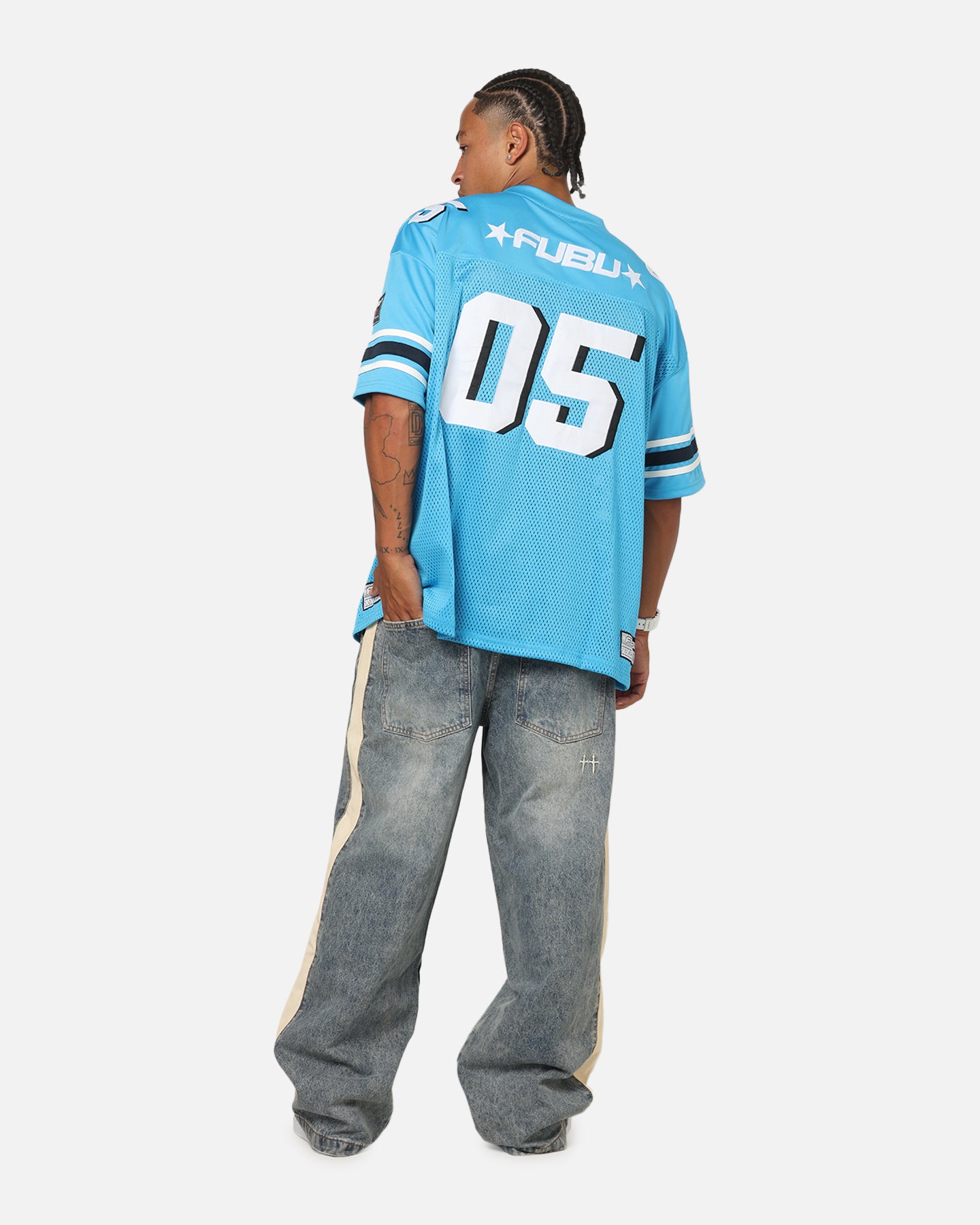 Fubu Game Day Jersey Carolina Blue | Culture Kings US