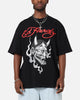 Ed Hardy Flash Demon T-Shirt Black