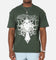 Ed Hardy Cross My Heart T-Shirt Pine Green