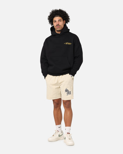 Saint Morta Realm Of Return Boxy Hoodie Black