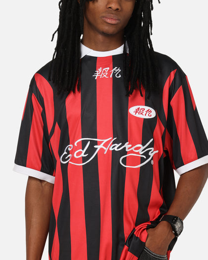 Ed Hardy Shinjuku Jersey Red/Black