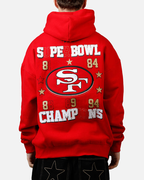 Pro Standard San Francisco 49ers Kickoff Hoodie Red | Culture Kings US