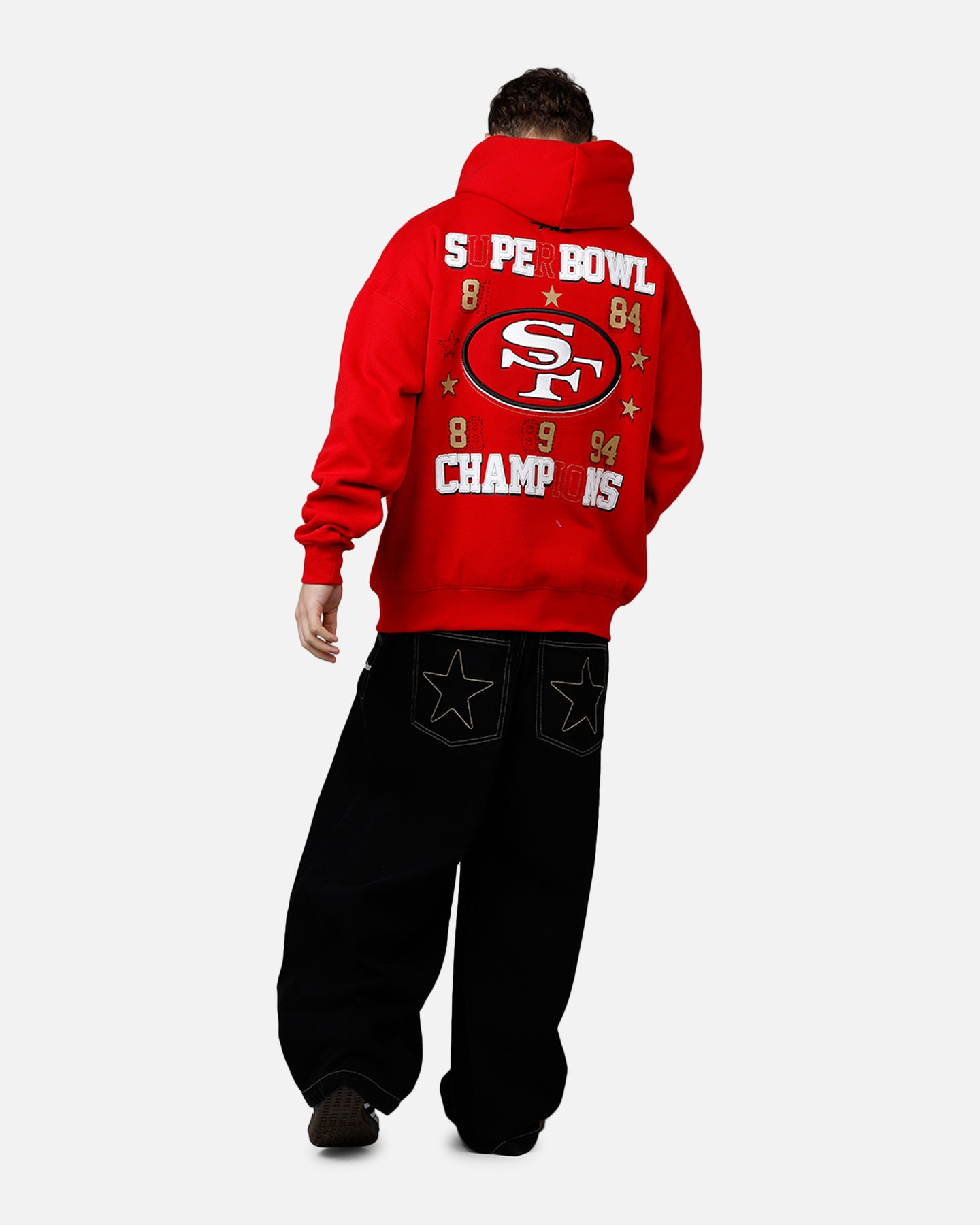 Pro Standard San Francisco 49ers Kickoff Hoodie Red | Culture Kings US