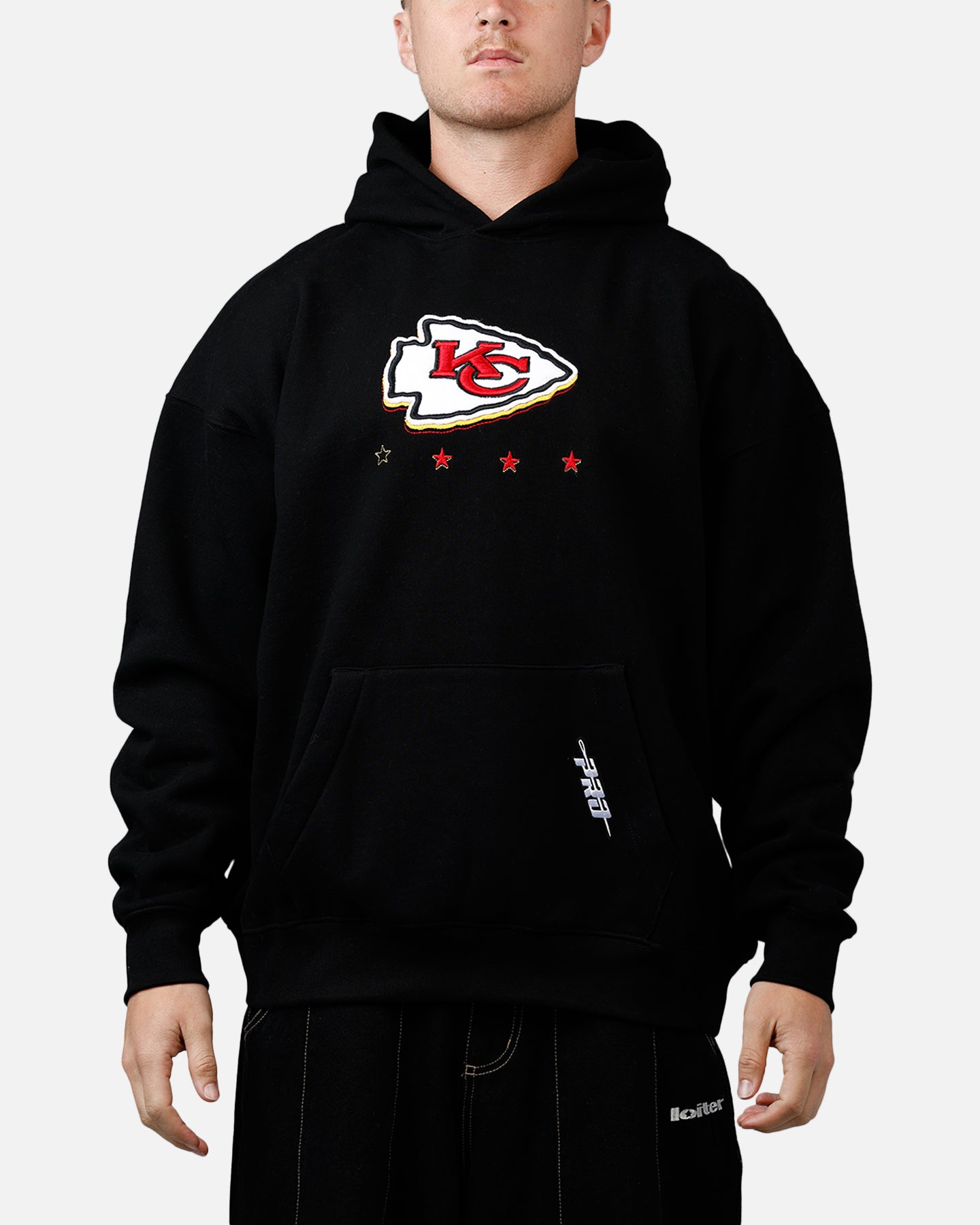 Pro Standard Kansas City Chiefs Kickoff Hoodie Black/Red | Culture