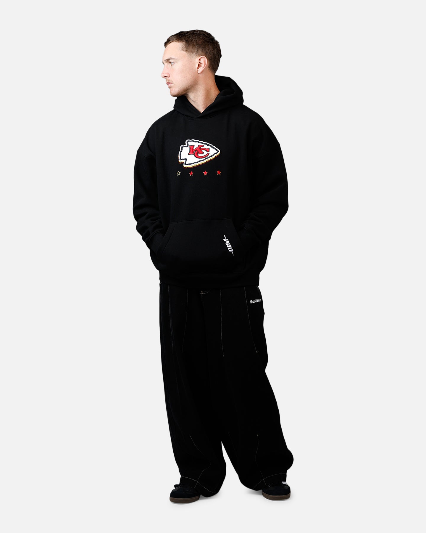 Pro Standard Kansas City Chiefs Kickoff Hoodie Black/Red | Culture