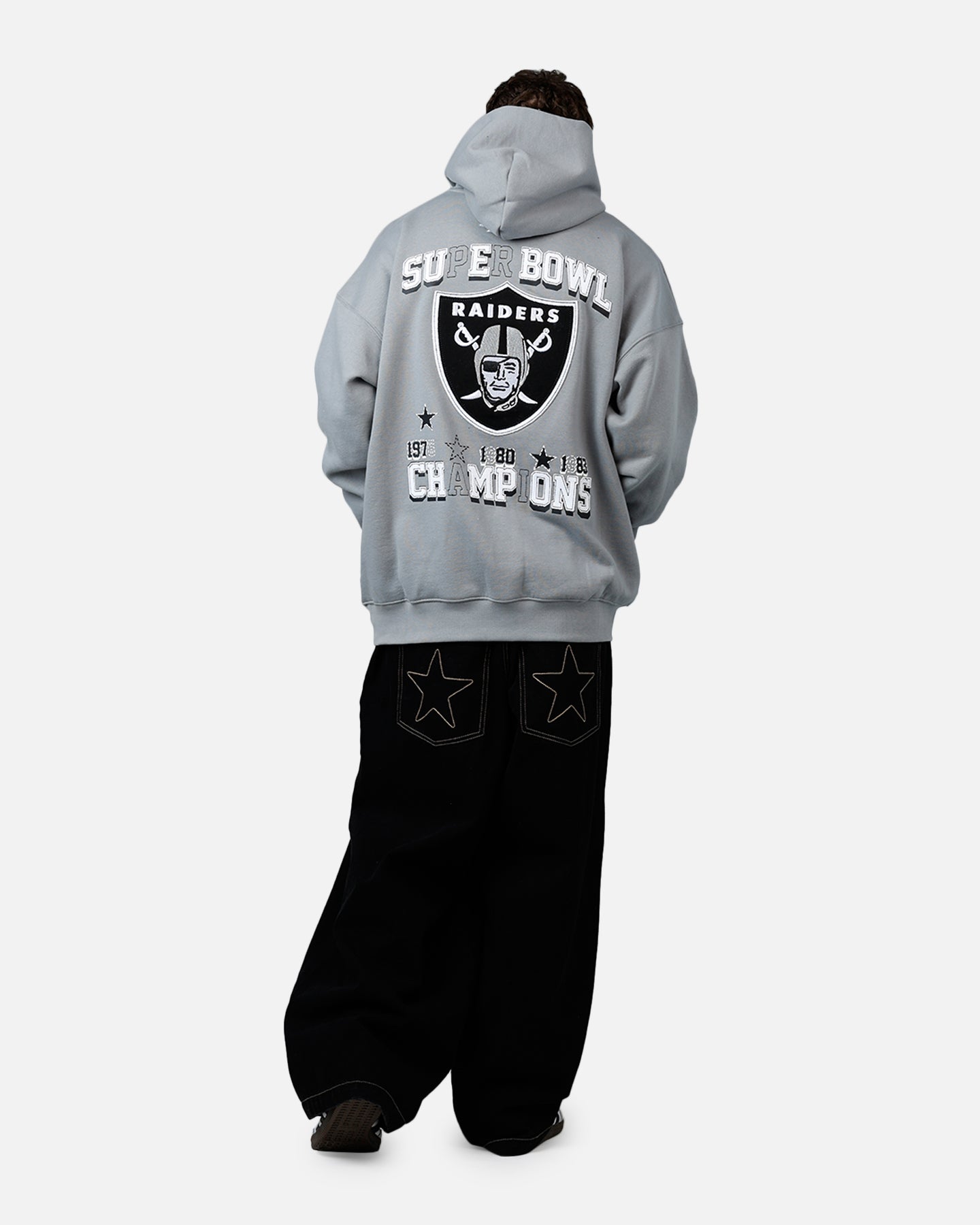 Pro Standard Las Vegas Raiders Kickoff Hoodie Grey | Culture Kings US