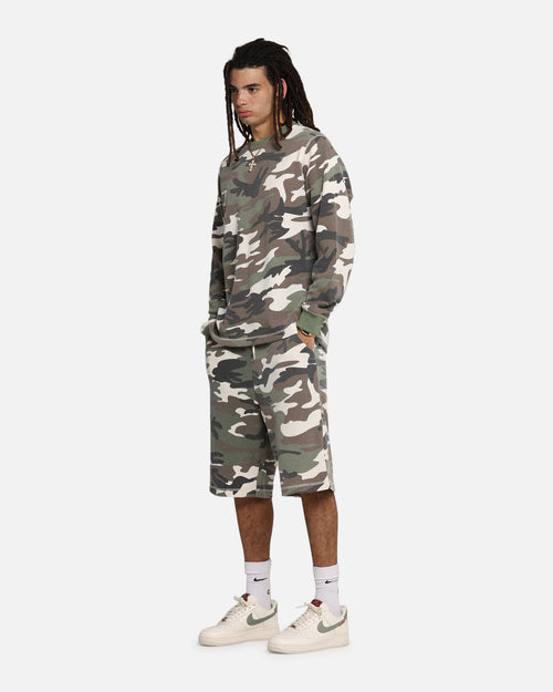 XXIII Printed Thermal Long Sleeve T-Shirt Camo