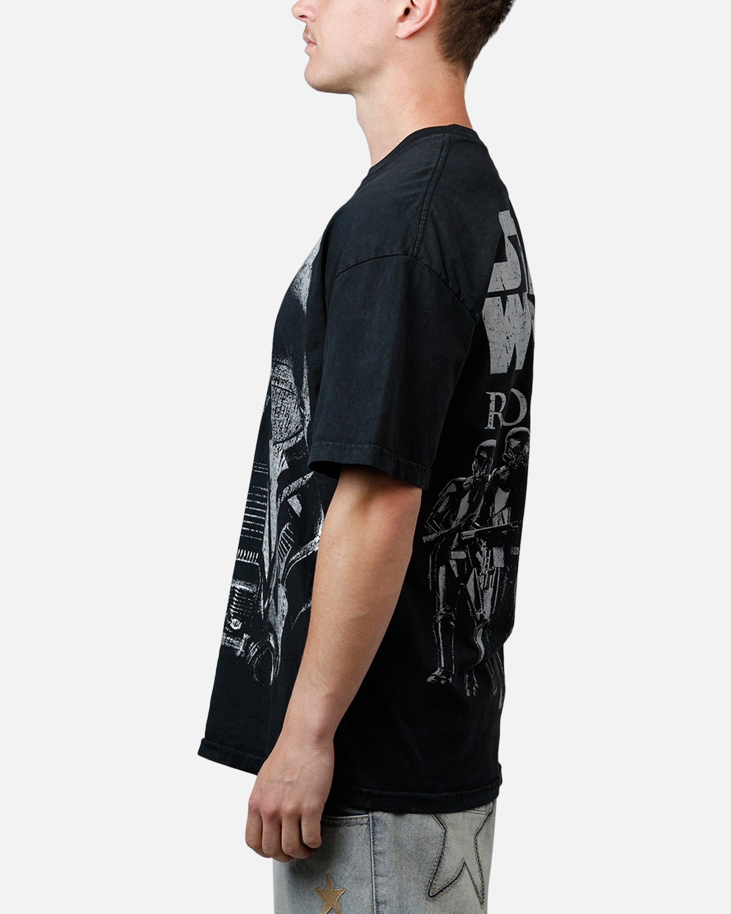 73Studio Star Wars Death Trooper Vintage T-Shirt Black | Culture