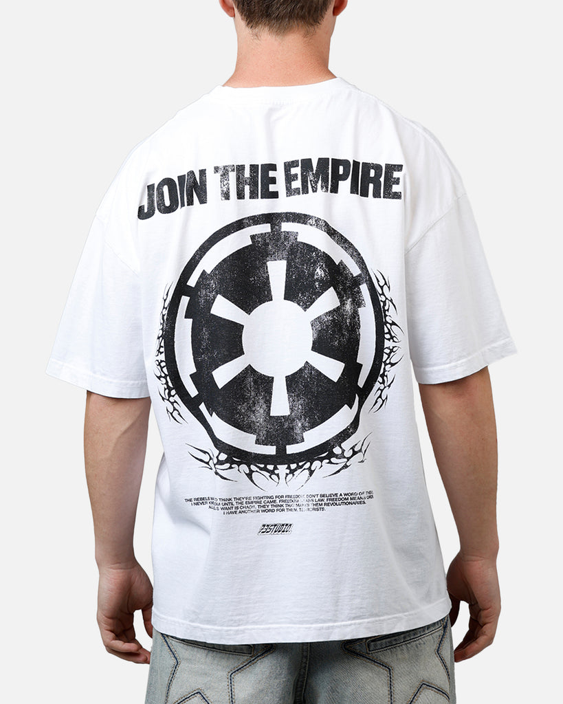 73Studio Star Wars Join The Empire Vintage T-Shirt White | Culture