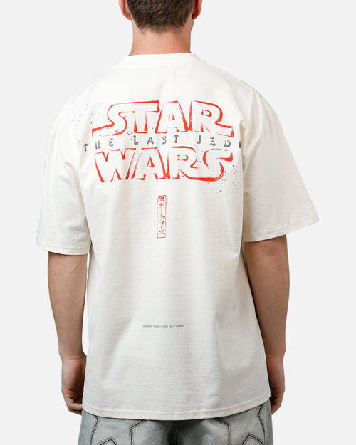 73Studio Star Wars Takumi Last Jedi Vintage T-Shirt Off White