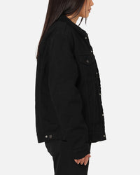 Levi Strauss And Co Relaxed Fit Sherpa Trucker Jacket Black