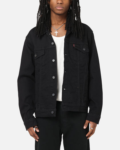 Levi Strauss And Co Denim Trucker Jacket Black