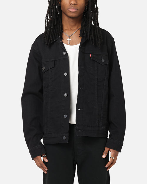 Levi Strauss And Co Denim Trucker Jacket Black