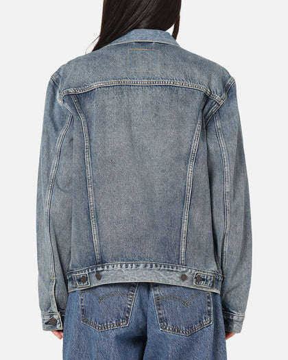 Levi Strauss And Co Denim Trucker Jacket Sky