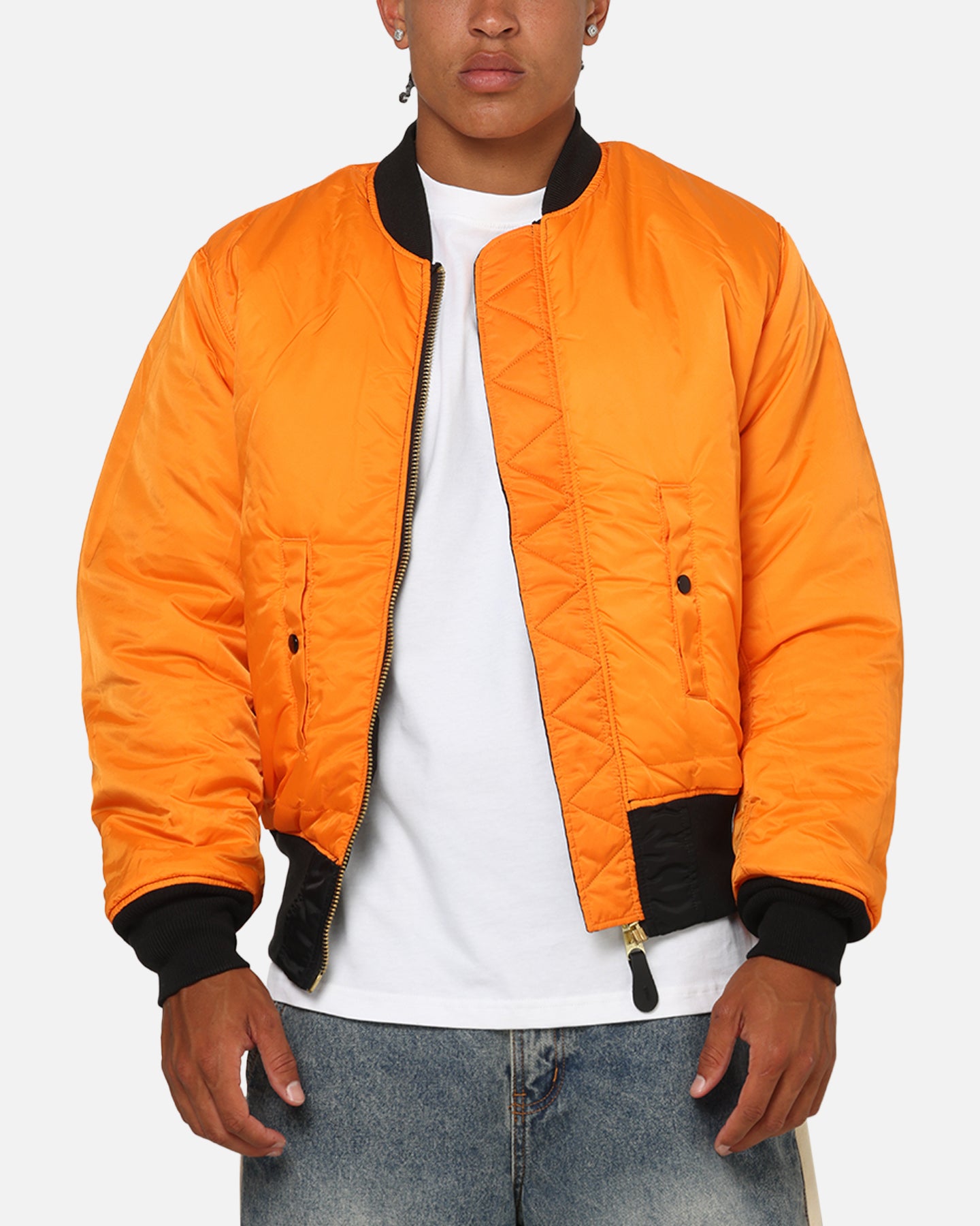 Alpha Industries Alpha MA-1 Flight Jacket Black | Culture Kings US