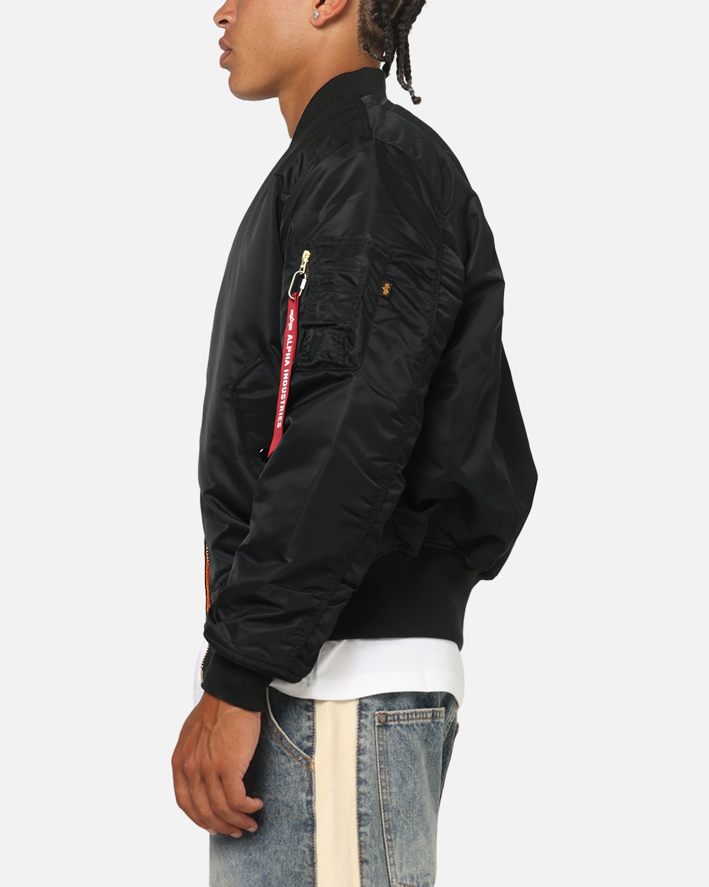 Alpha Industries Alpha MA-1 Flight Jacket Black | Culture Kings US