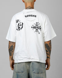 Loiter Destruction T-Shirt Off White