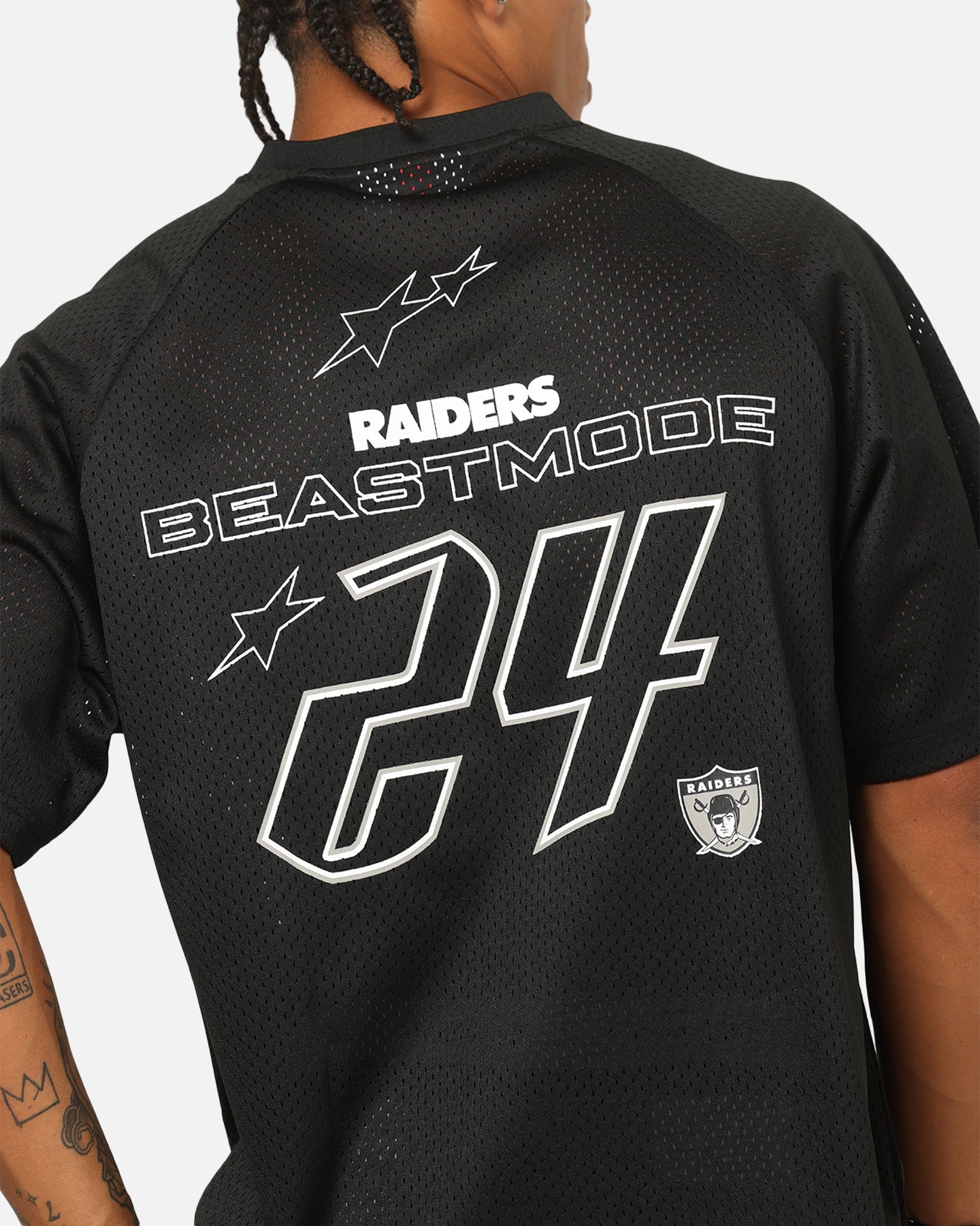 Mitchell & Ness Las Vegas Raiders Beastmode Jersey Black | Culture