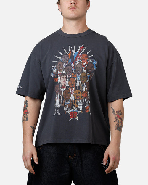 Mitchell & Ness NBA 1997 All-Star Game T-Shirt Washed Black