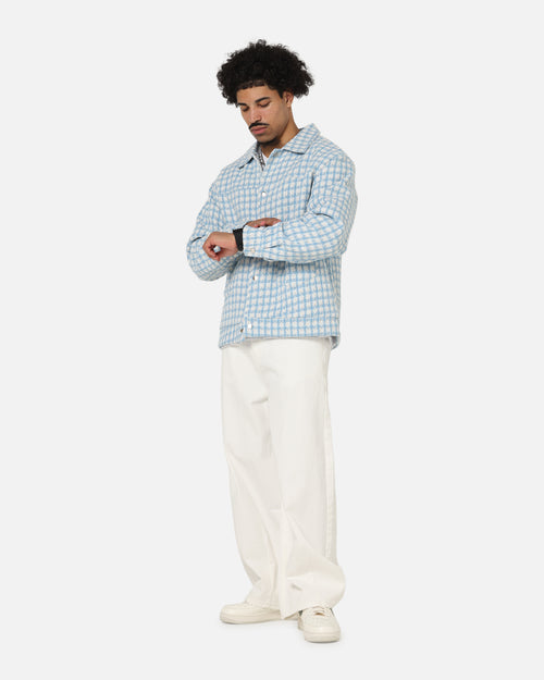 XXIII Waffle Jacket Blue Check