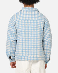 XXIII Waffle Jacket Blue Check