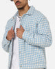 XXIII Waffle Jacket Blue Check