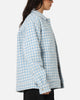 XXIII Waffle Jacket Blue Check