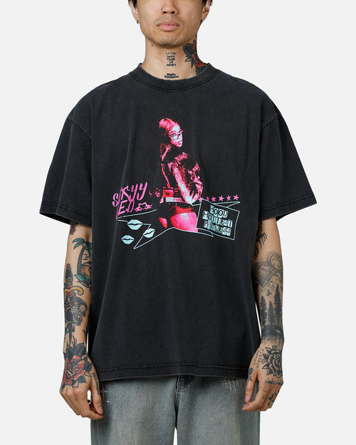 ID Supply Sexyy Redd Vices T-Shirt Washed Black
