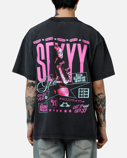 ID Supply Sexyy Redd Vices T-Shirt Washed Black