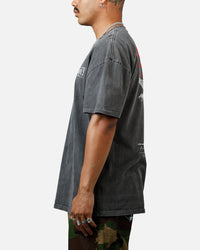 Saint Morta Candle Lit Boxy T-Shirt Black Wash