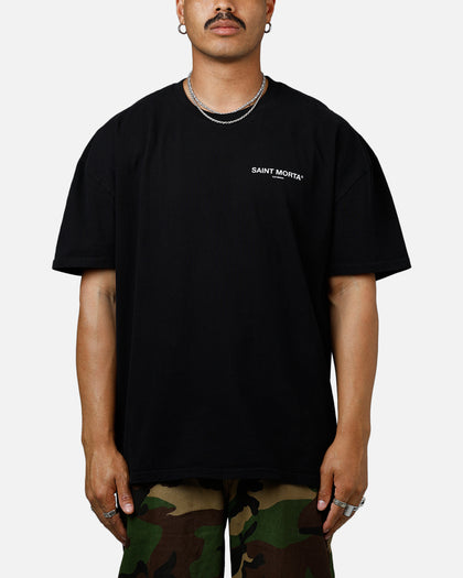 Saint Morta Departed Boxy T-Shirt Black