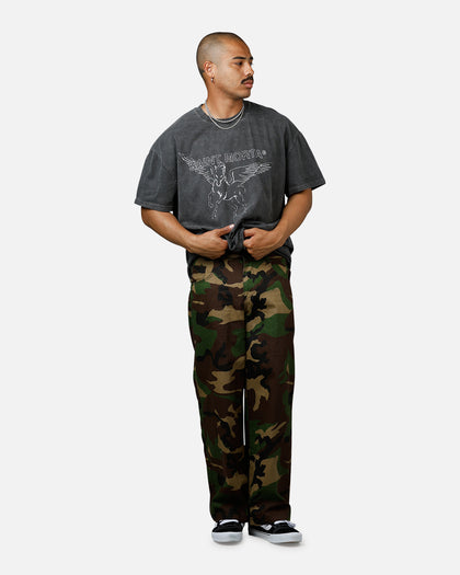 Saint Morta Liberty Boxy T-Shirt Black Wash