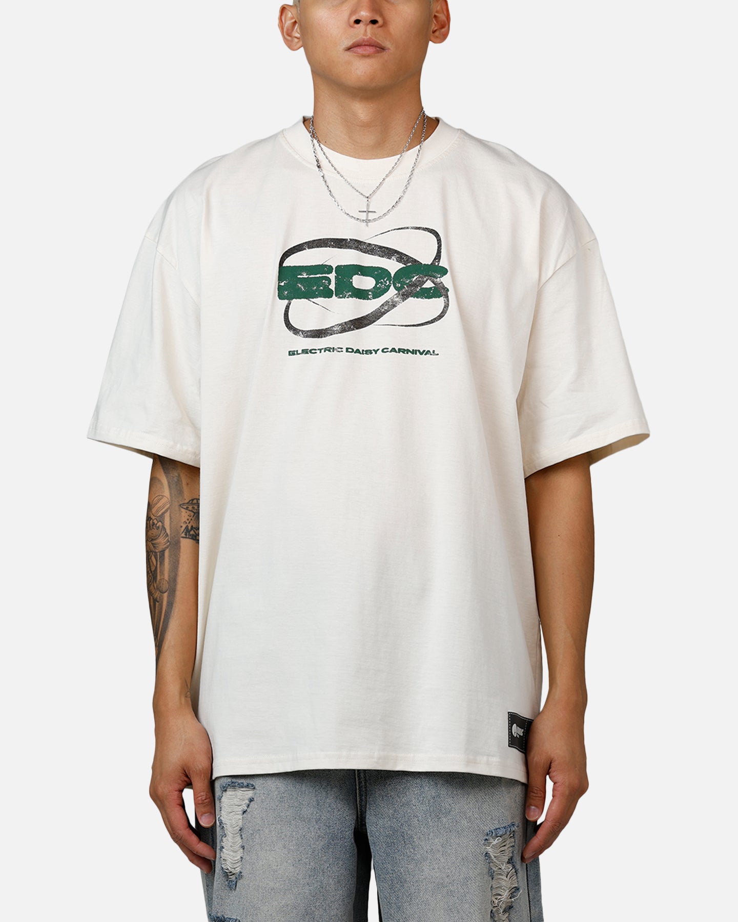 Culture Kings X EDC 2025 Vintage T-Shirt Off White | Culture Kings US