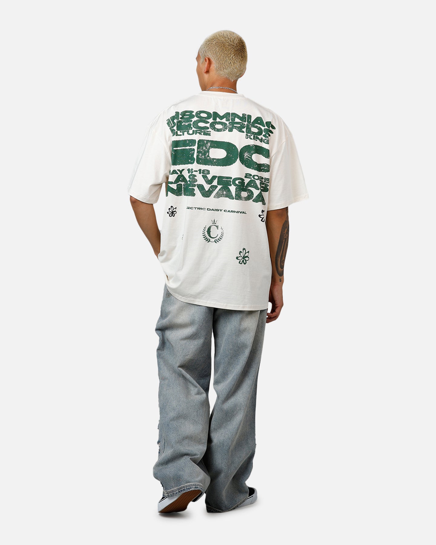 Culture Kings X EDC 2025 Vintage T-Shirt Off White | Culture Kings US