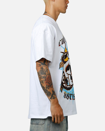 Culture Kings X 88Rising Snake T-Shirt White