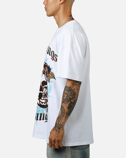 Culture Kings X 88Rising Snake T-Shirt White