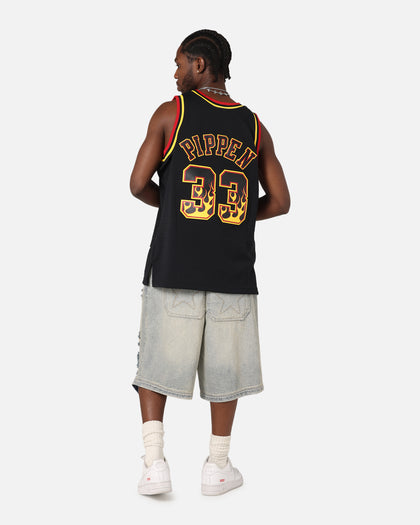 Mitchell & Ness Chicago Bulls Scottie Pippen Legends Jersey Black/Grey
