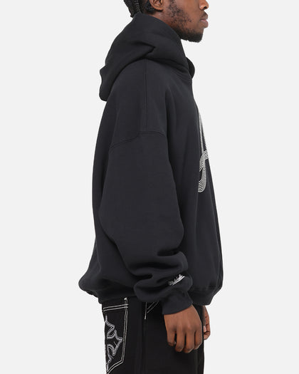 Mitchell & Ness Atlanta Braves Rhinestone Hoodie Faded Black